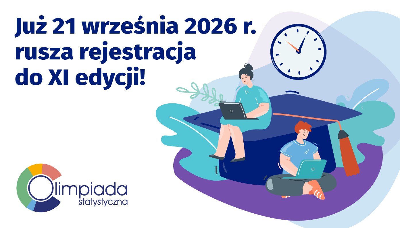 Już 21 września 2026 r. rusza rejestracja do XI edycji Olimpiady Statystycznej